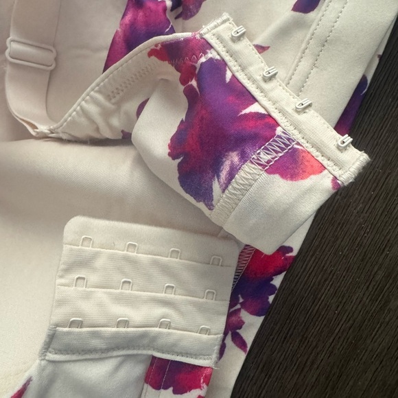 Catherines Pink and Purple Floral Bra - Picture 5 of 5